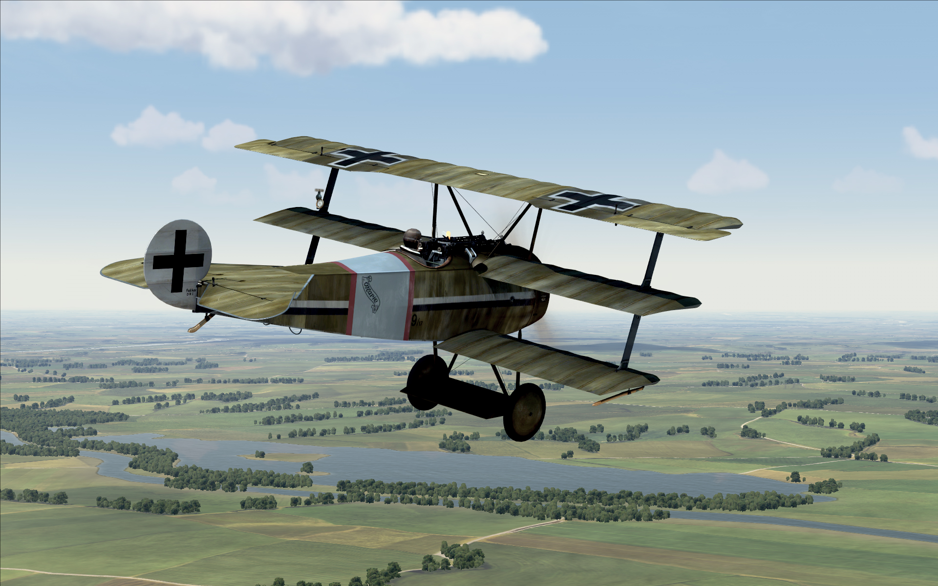 Historical Skin for Fokker Dr.1 489/17 (Unknown Pilot) Created by Jupes